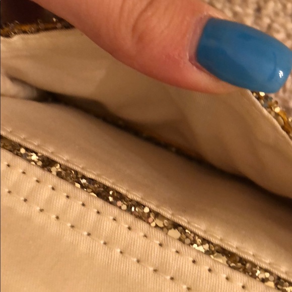 J CREW GLITTER CLUTCH - Picture 4 of 5